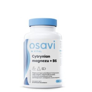 Osavi Cytrynian magnezu 375mg B6 4,2mg 90 vcaps
