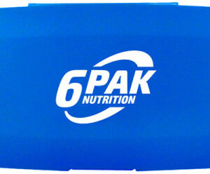 6PAK Pill box blue